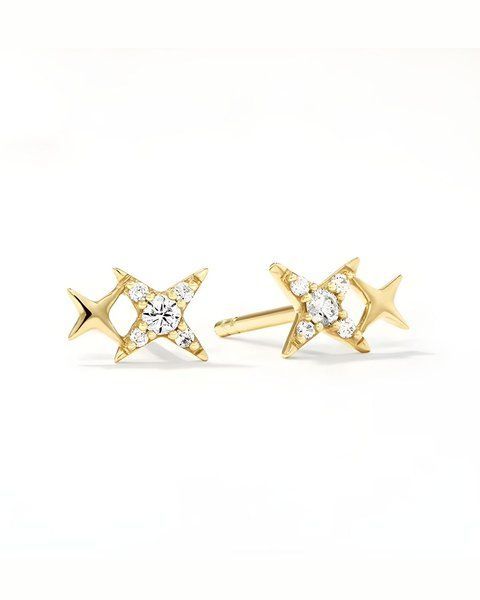 Сережки Stellar в позолоті 2000-23-1c фото